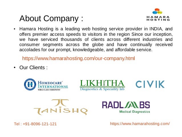Hamara Hosting Services In Hyderabad Images, Photos, Reviews