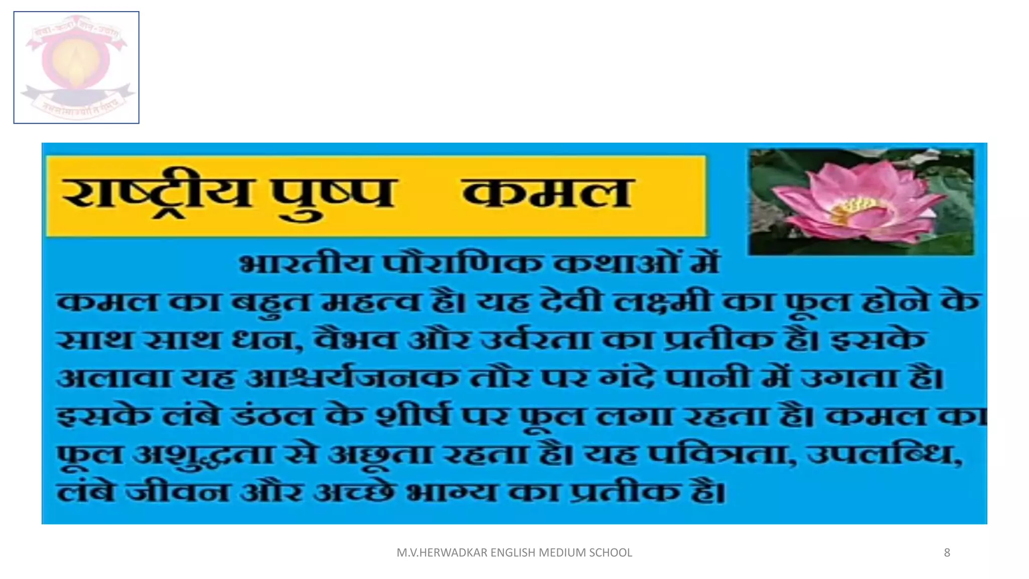 M.V.HERWADKAR ENGLISH MEDIUM SCHOOL 8