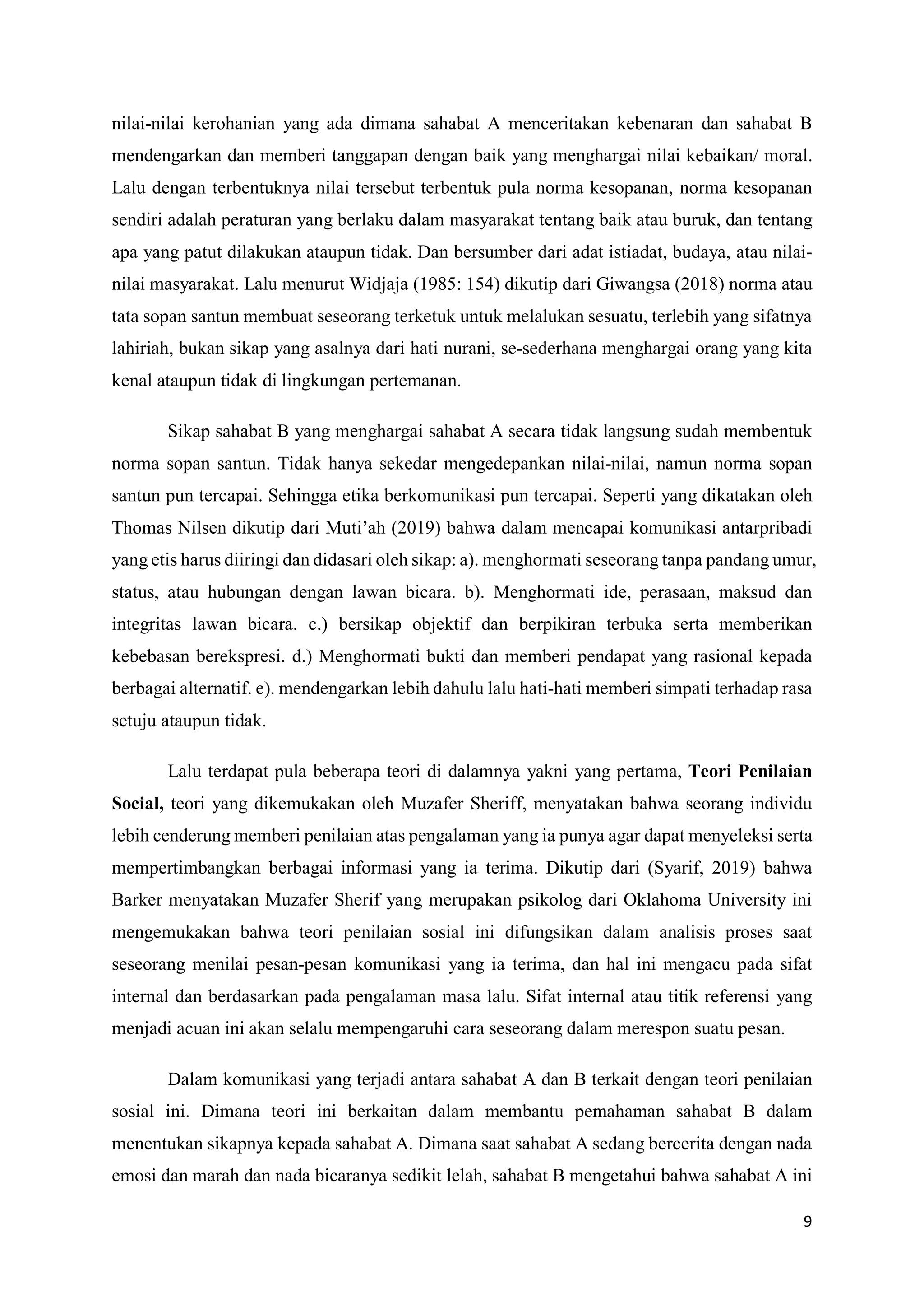 HAMBATAN KOMUNIKASI ANTARA DUA SAHABAT YANG BERBEDA DIVISI DALAM ...