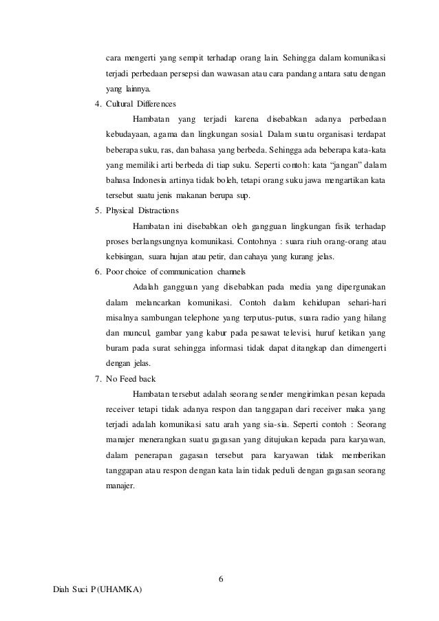 Hambatan Komunikasi Dan Strategis Mengatasi Hambatan Kap 1