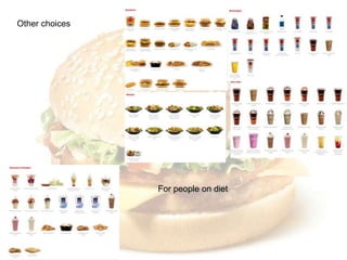 Other choices




                For people on diet
 