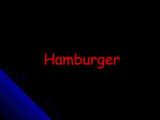 Hamburger

 
