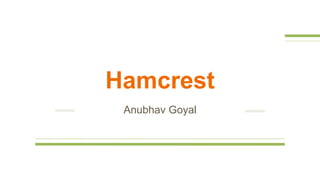 Hamcrest
Anubhav Goyal
 