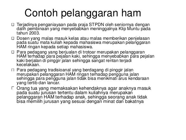 Ham dalam islam