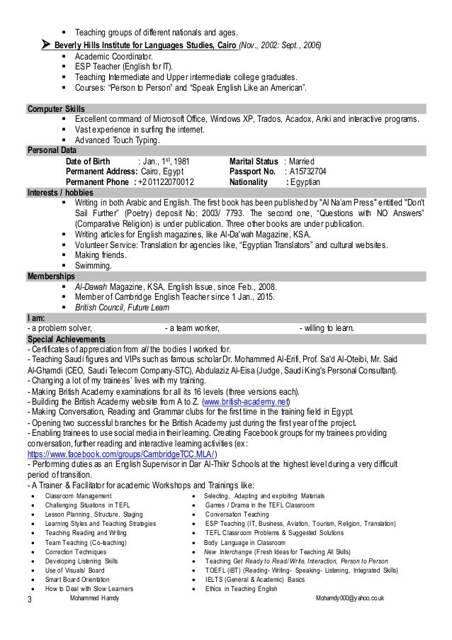 associate editor resume