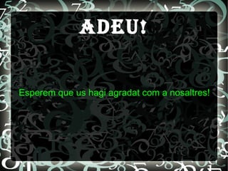 Les seccions Els símbols de Catalunya consisteix  en tres seccions. 