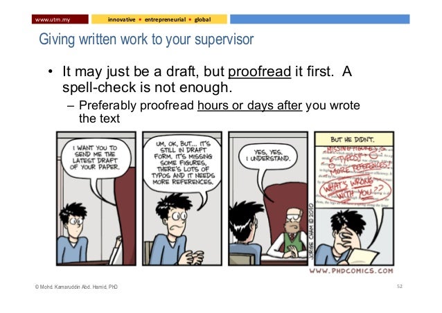 Organizing thesis