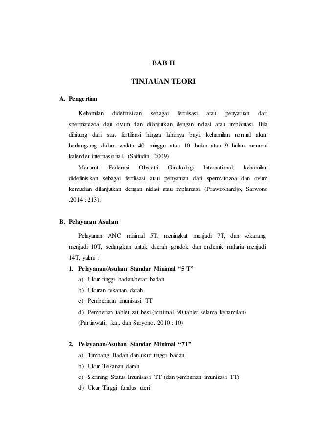 Asuhan Kebidanan Pada Ibu Hamil Normal Pkk 1