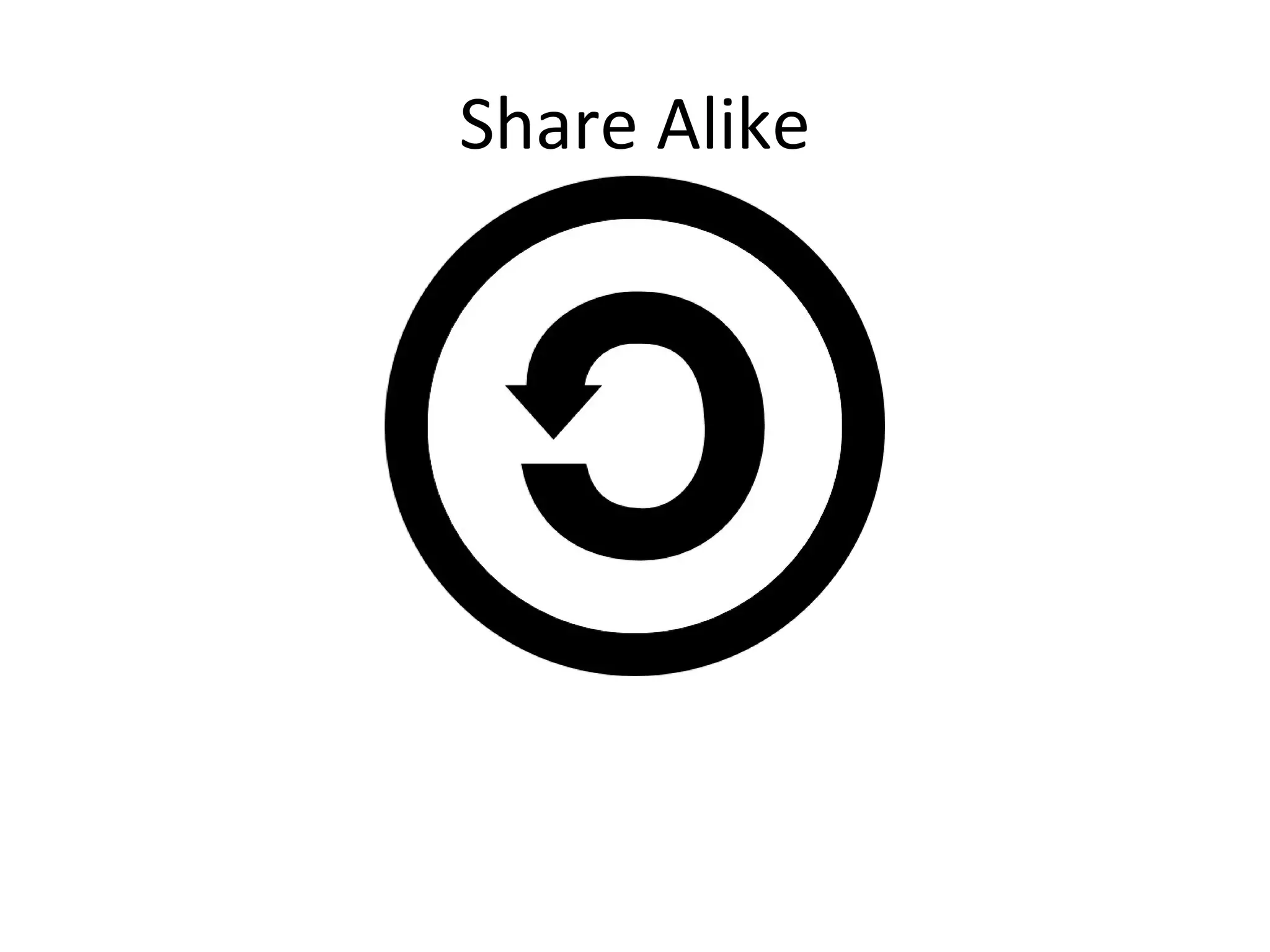 Share Alike
 