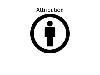 Attribution
 