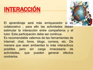FASE DE PRESENCIAEstá se preocupa por resolver varios aspectos sobre el EVA. Impacto visual: Será el efecto que atraerá al estudiante a usar el aula. 