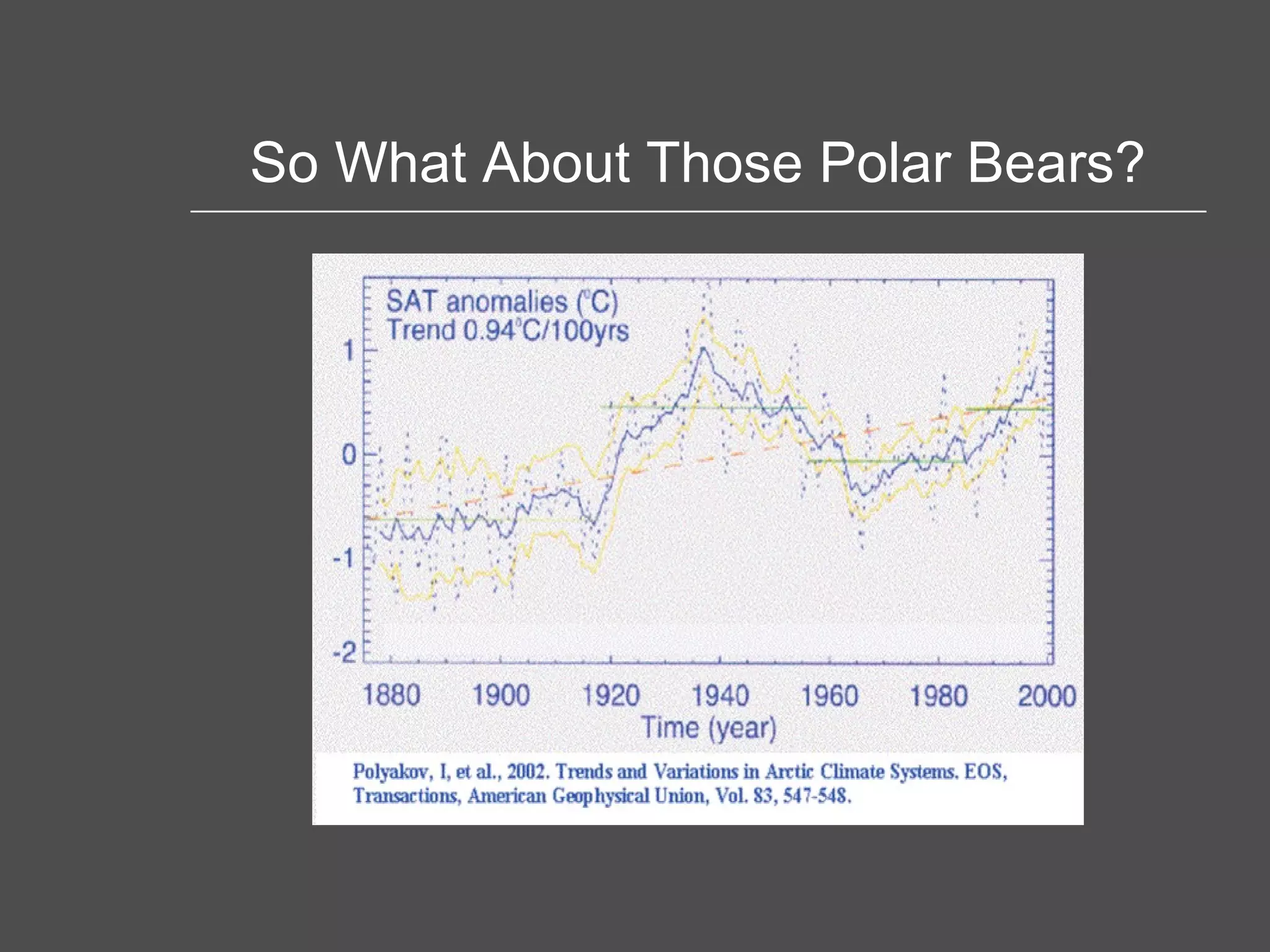 So What About Those Polar Bears? 