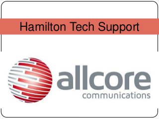 Hamilton Tech Support
 