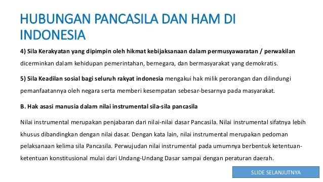 Ham Dalam Perspektif Pancasila