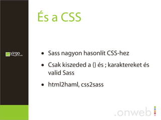 Haml, Sass & Compass