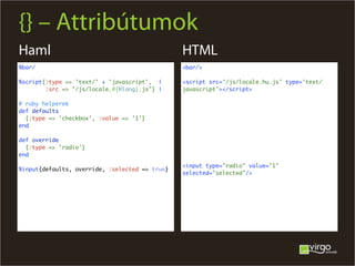 Haml, Sass & Compass