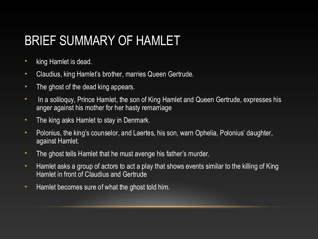 Hamlet Meaning
