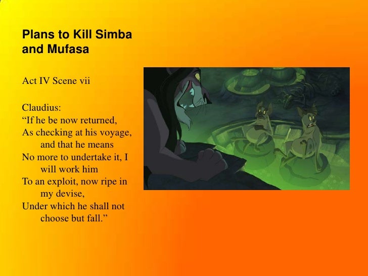 lion king and hamlet Many literary works can be compared due to vast amounts of similarities between theme and characters hamlet and the lion king are two literary works in which character and theme are surprisingly similar throughout each work. lion king and hamlet Many literary works can be compared due to vast amounts of similarities between theme and characters hamlet and the lion king are two literary works in which character and theme are surprisingly similar throughout each work.