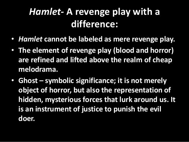 hamlet thesis on revenge