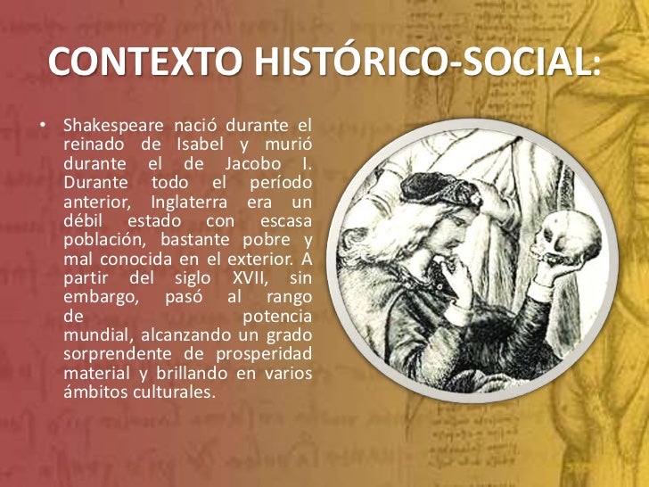 Contexto Historico De La Obra Hamlet