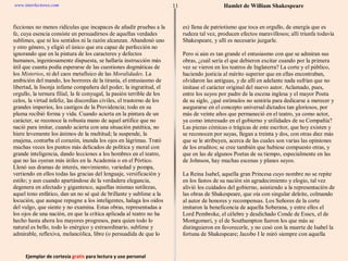 Ejemplar de cortesía  gratis  para lectura y uso personal 11 www.interlectores.com Hamlet de  William Shakespeare 