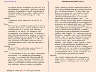 Ejemplar de cortesía  gratis  para lectura y uso personal 93 www.interlectores.com Hamlet de  William Shakespeare 