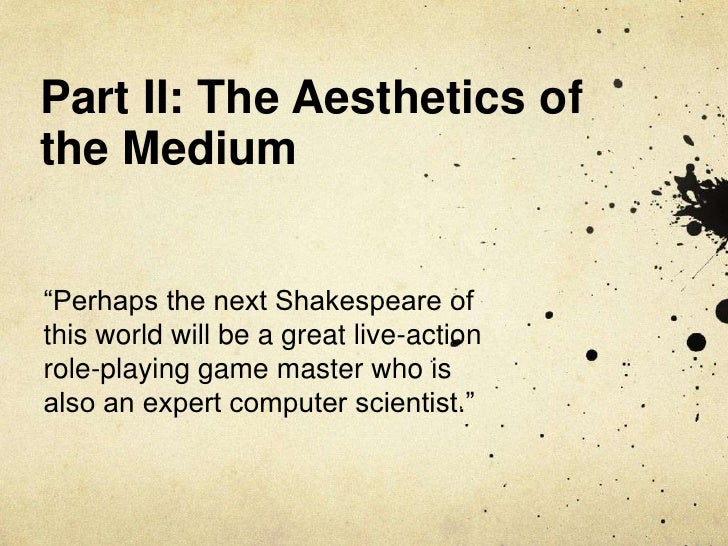 Hamlet on The Holodeck Presentation