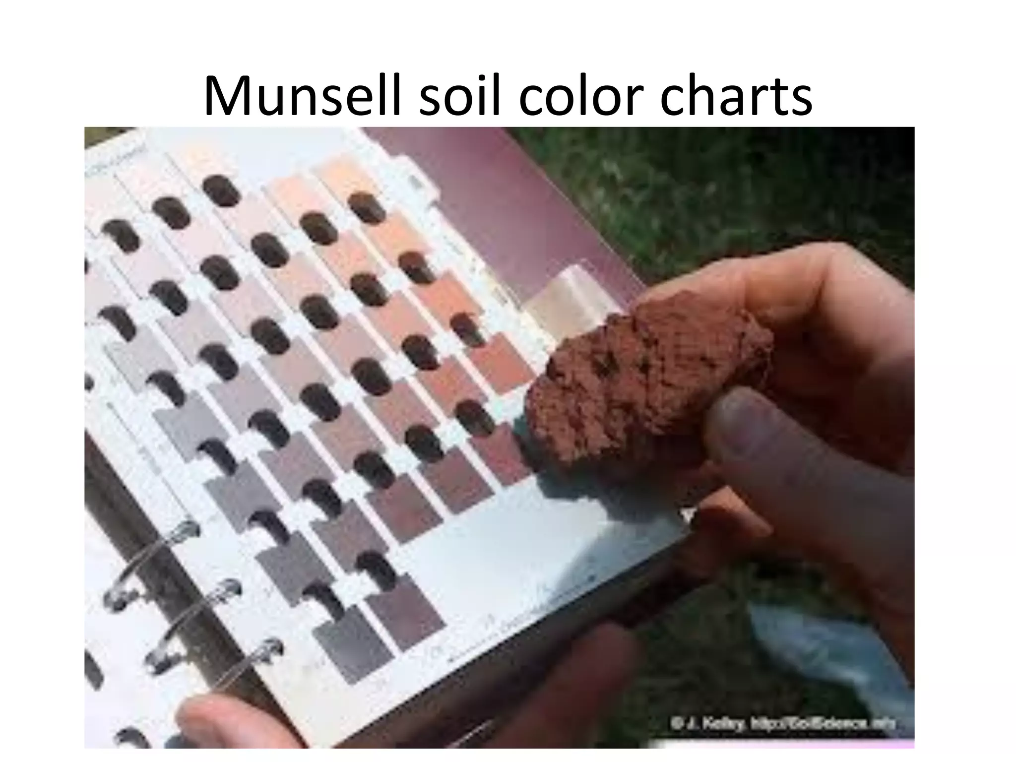 Munsell soil color charts

 