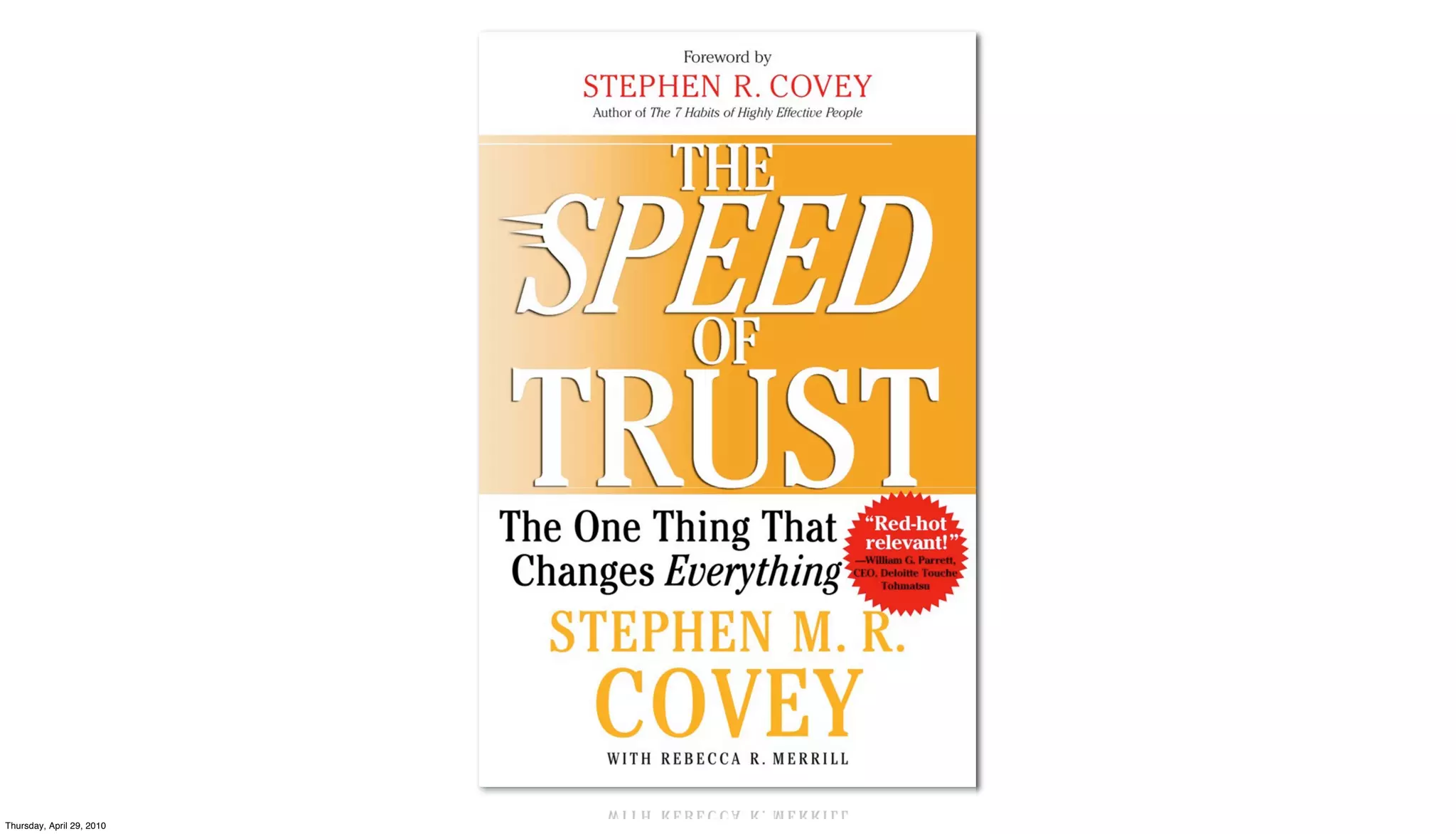 Thursday, April 29, 2010
 