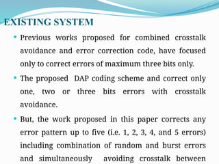 hamming codes on error detection techniques | PPTX