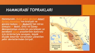 HAMMURABİ KANUNLARI. İÇEREN SLAYT HOCAYA VERMELİK | PPT