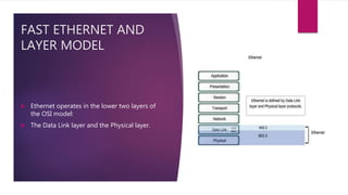 SWITCHED LAN, FAST ETHERNET, FAST ETHERNET AND LAYER MODEL | PPTX