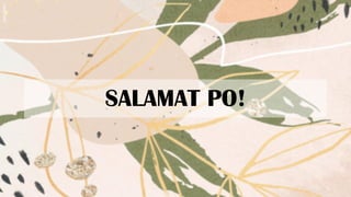 SALAMAT PO!
 
