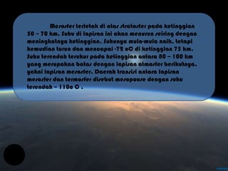 Lapisan Atmosfer | PPTX