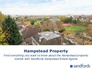 Hampstead Property
Find everything you want to know about the Hampstead property
market with Sandfords Hampstead Estate Agents

 