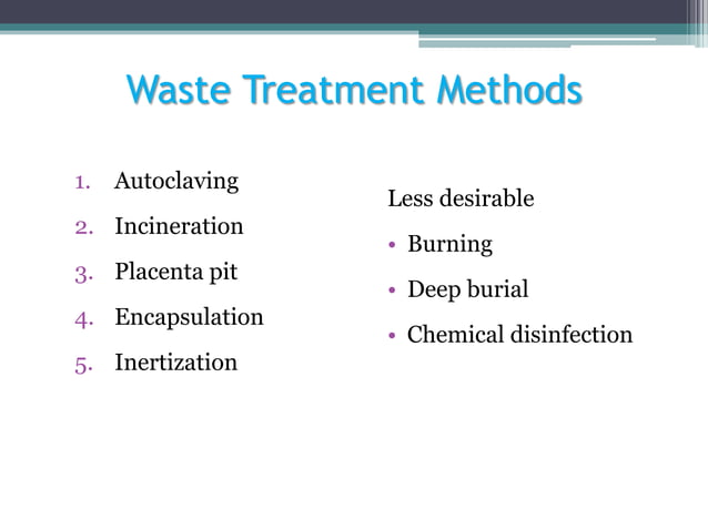 Health Care Waste Management | PPTX