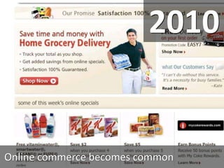 Followed by omni-channel commerce
Consumers expect a seamless experience
 