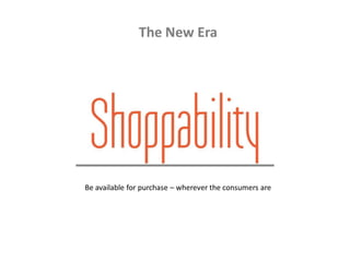 Be wherever the consumer is at (Diapers.com + Pampers)
 