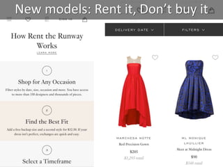New models: Rent it, Don’t buy it
 