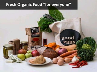 Fresh Organic Food “for everyone”
 