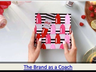Brand as coach
PlateJoy: manage your healthy lifestyle
 