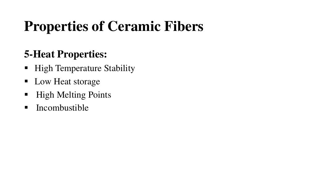 ceramic fibers