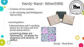 Handy Ran Ritter Hamza color vision | PPTX