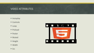 HTML5 audio & video | PPTX