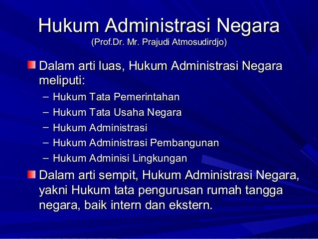 Hukum administrasi negara by diahandani.blogspot.com