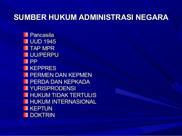 Hukum Administrasi Negara By Diahandani Blogspot Com