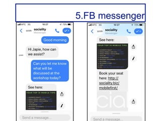 5.FB messenger
 