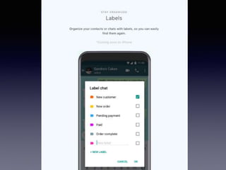 6.6. WhatsApp for business
 