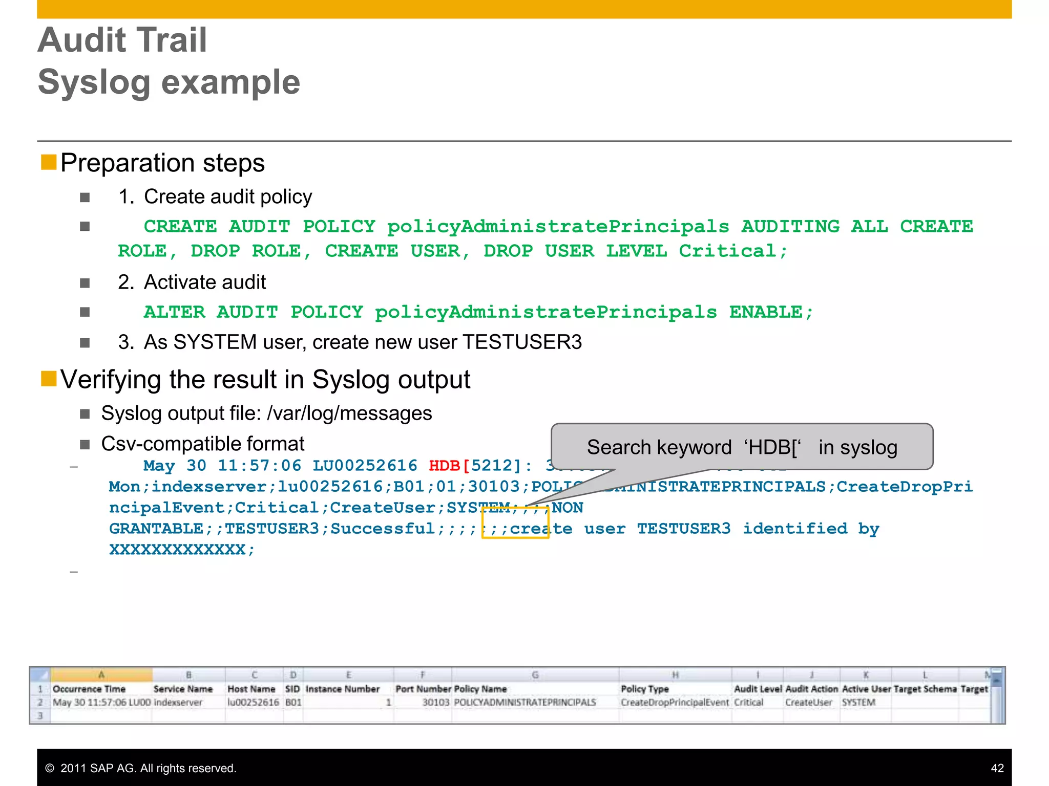 Think of a ‘SELECT FROM HANA’ as a data flow