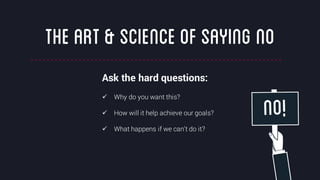 @crestodina #ufx2016
Ask the hard questions:
ü Why do you want this?
ü How will it help achieve our goals?
ü What happens if we can’t do it?
Theart& scienceofsaying no
 